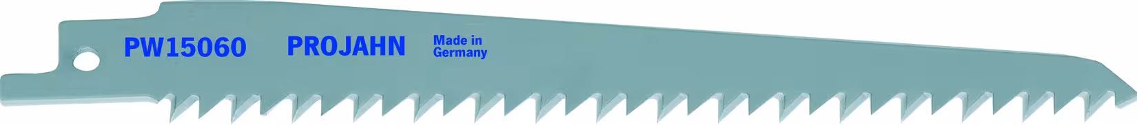 Reciprozaagblad PW15060 HCS 150x6,0mm VE5 van PROJAHN Reciprozaagbladen hout/metaal PW15060, reciprozaagblad, art.nr. 64101