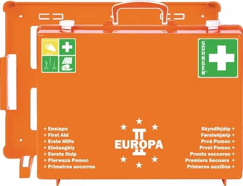 EHBO-set EUROPA II B400xH300xD150 mm ca. oranje SÖHNGEN van het merk Söhngen EHBO-set EUROPA II B400xH300xD150 mm ca. oranje SÖHNGEN uit de Söhngen-categorie met artikelnummer 4000386056