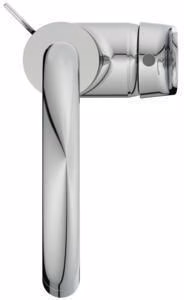 IS Ceraflex wastafelmengkraan met hoge uitloop en afloop 146 mm chroom