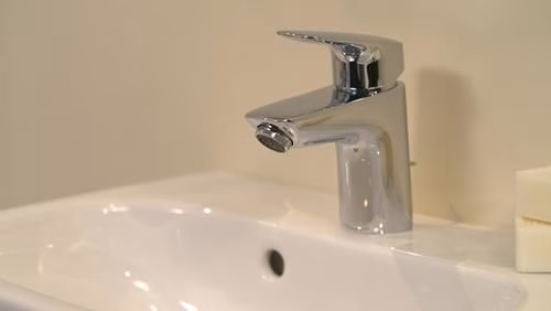Detailbild 3994396 Hansgrohe ééngreeps wastafelmengkraan LOGIS 70 nominale breedte 15 met verzonken waste G 1 1/4 inch chroom