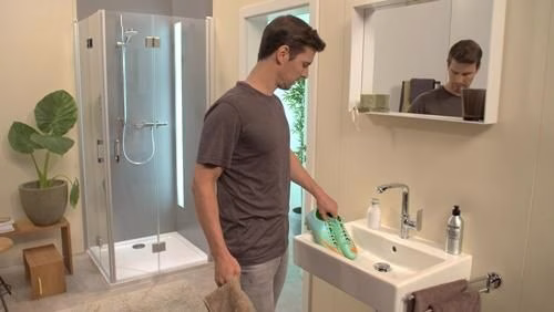 Hansgrohe METRIS 230 Eéngreeps wastafelmengkraan met 15 mm diameter en draaibare uitloop Baduitloop G 1 1/4 inch chroom