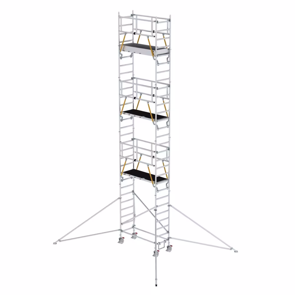 Ontdek FlexxTower SGX met voorlooprailing uit de categorie rolsteigers met artikelnr. 125150 in de qpool24 onlineshop