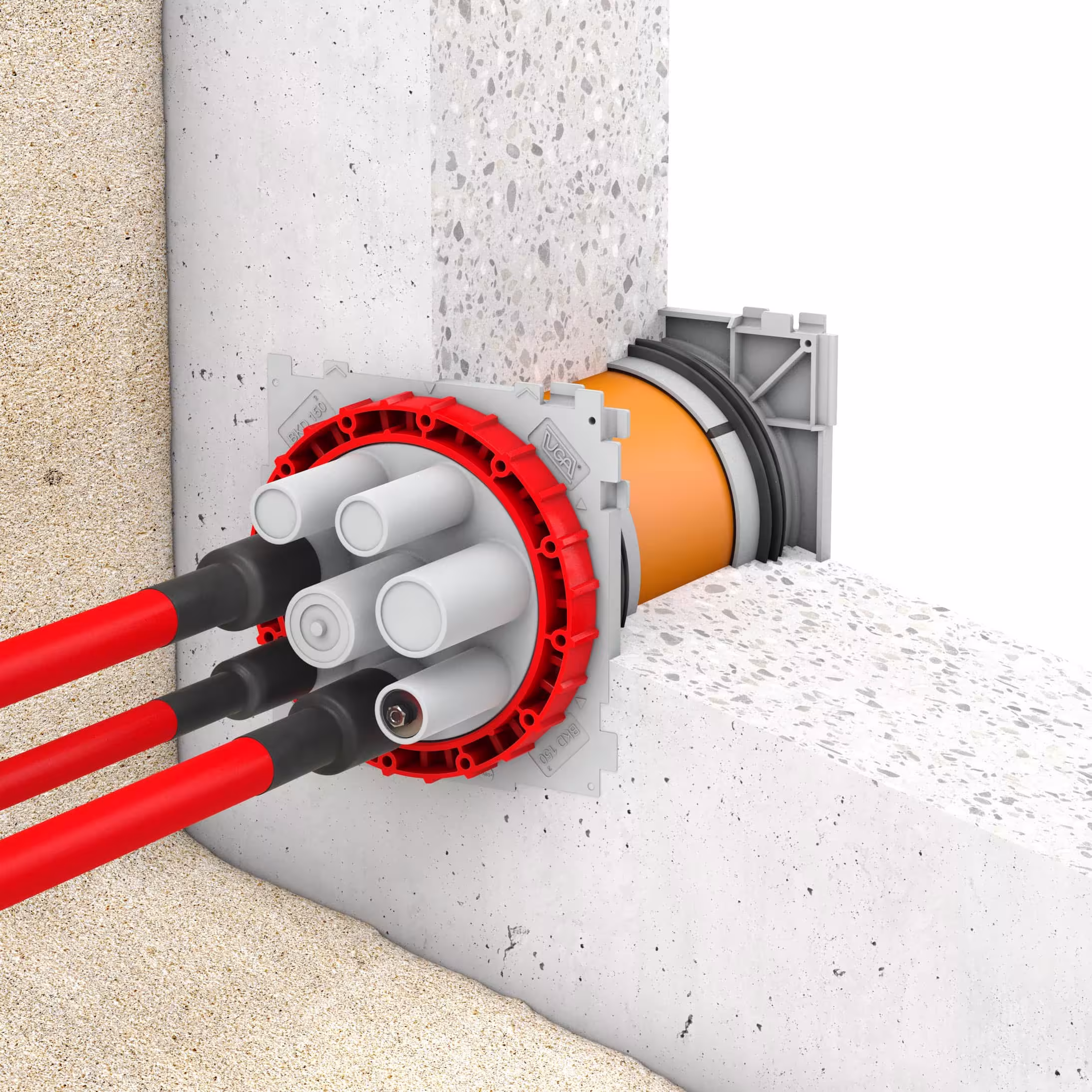 UGA systeemdeksel voor BKD150 D-8/35mm(4/2)/25mm(4/2)-TM van UGA System-Technik met artikelnr. 404415003584