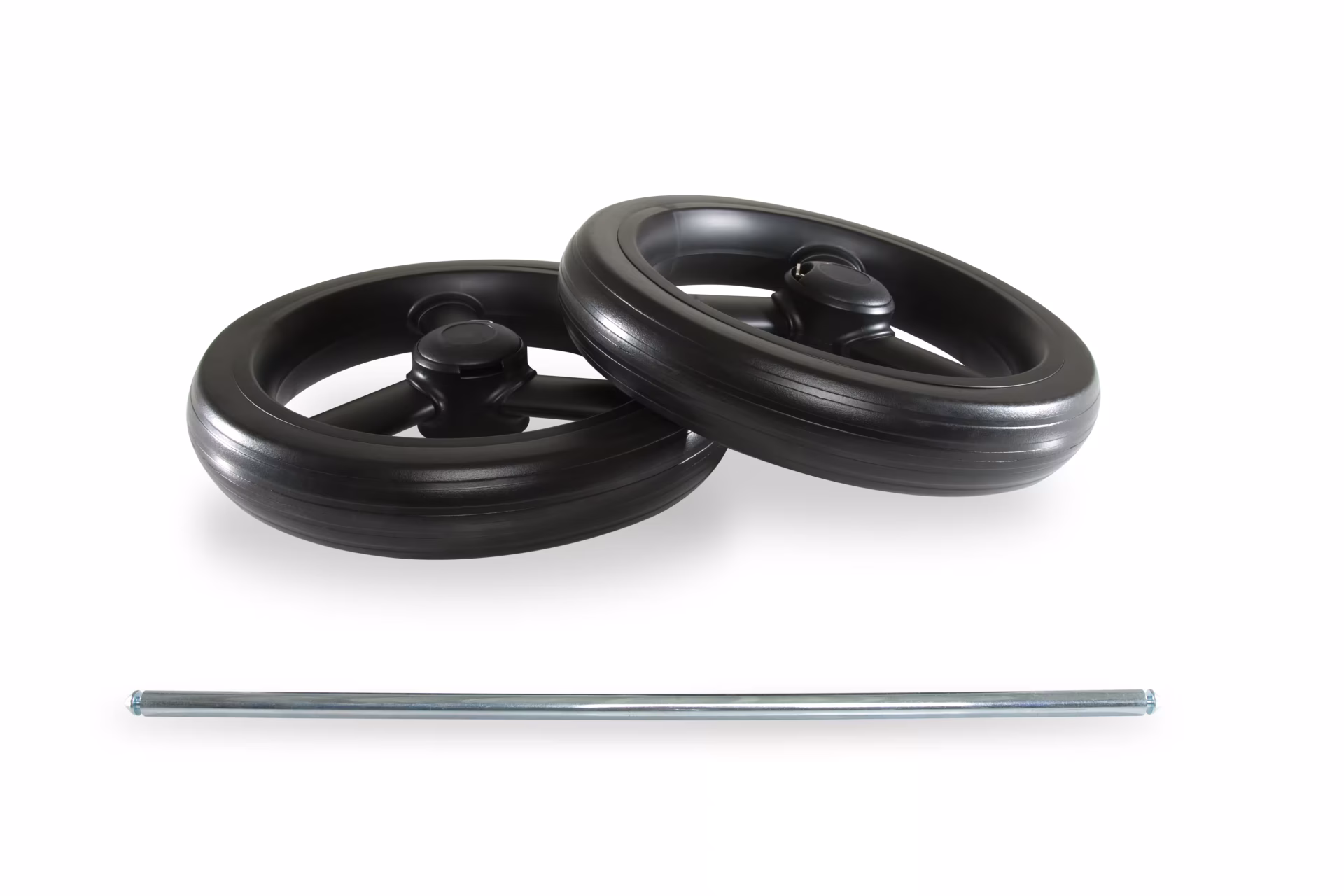 Wielset met as voor spoel- en vulstation SBS2000 van Resol Wielenset met as voor spoel- en vulstation SBS2000, spoel- en vulstation, warmtedragende vloeistof, art.nr. 28004420