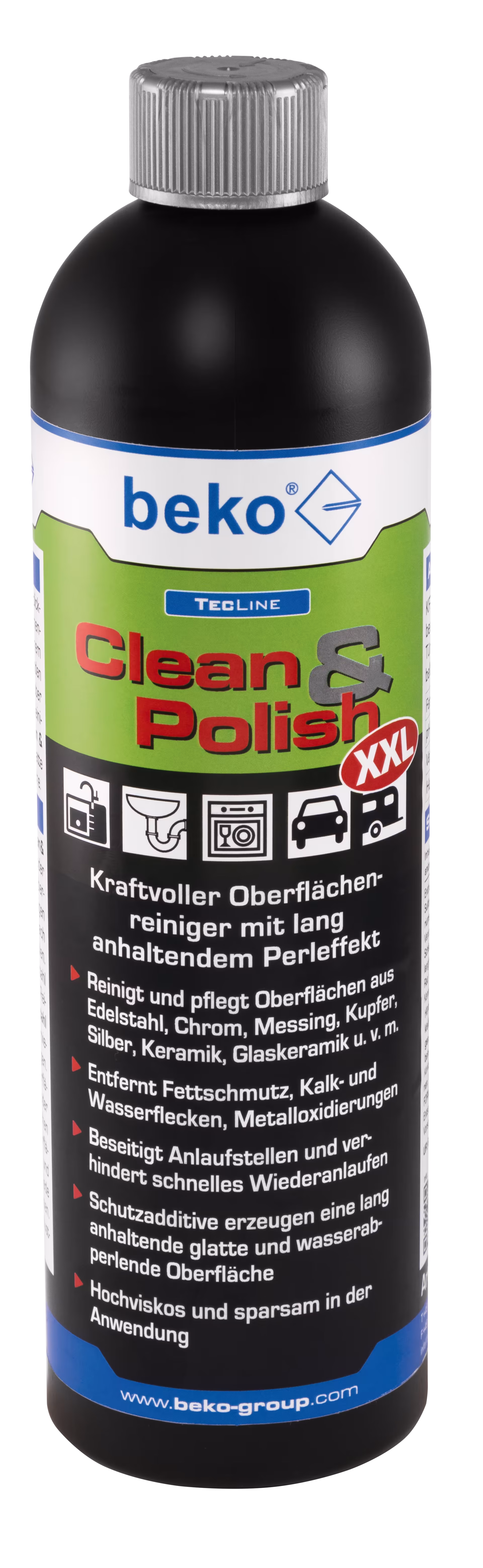 TecLine Clean & Polish 750 ml uit de voertuigverzorgingsproductcategorie met artikelnr. 299 47 750