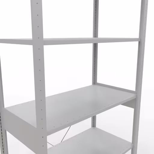 Figuur nr. 13 van het artikel basisplank, legbord, insteeksysteem MULTIplus150, 2500 x 1000 x 500 mm, 6 legborden, kruisschoor, RAL 7035 lichtgrijs uit de productgroep insteeksysteem van Schulte Lagertechnik.