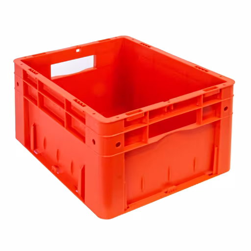Eurostapelbak 175 x 300 x 400, rood, PP van Schulte Lagertechnik uit de categorie steeksysteem