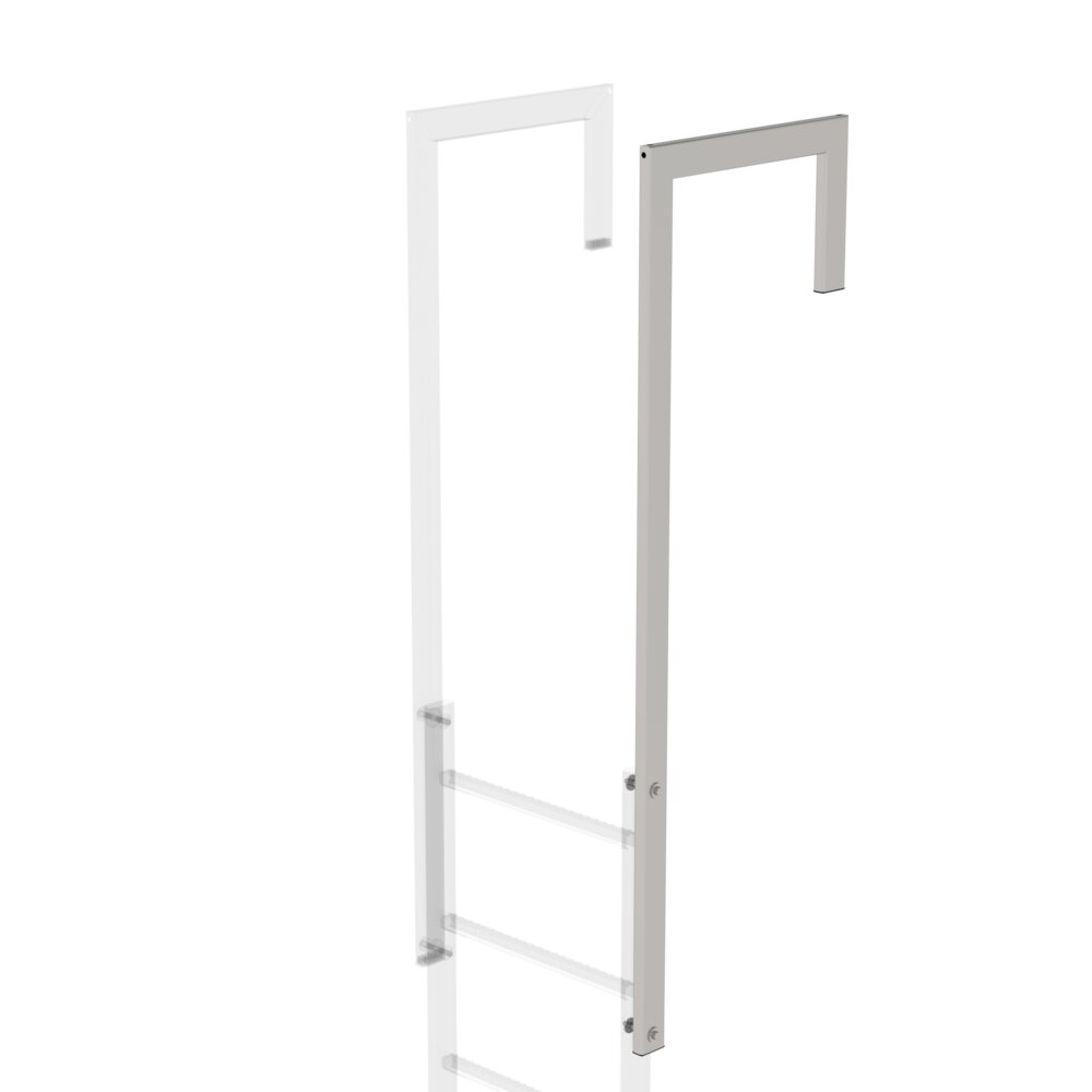 Munk schuine uitstapstijl, RVS V2A, van Günzburger Steigtechnik Munk schuine uitgangstrap uit de categorie Klimuitrusting Accessoires & Reserveonderdelen met artikelnummer 068049