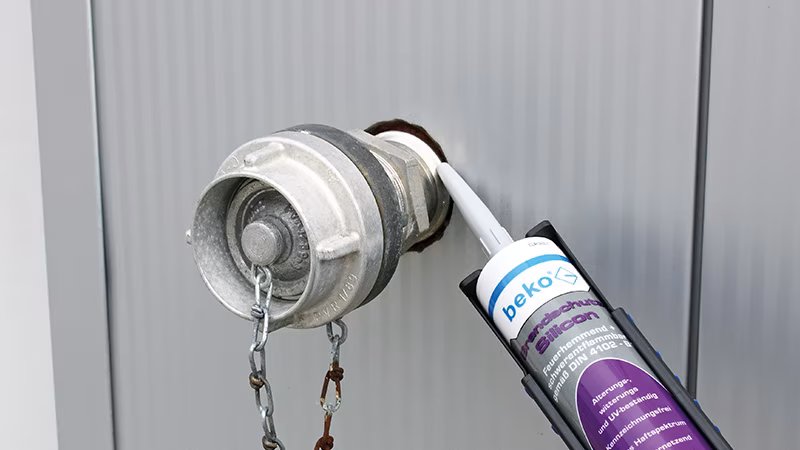 Brandwerende silicone 310 ml grijs