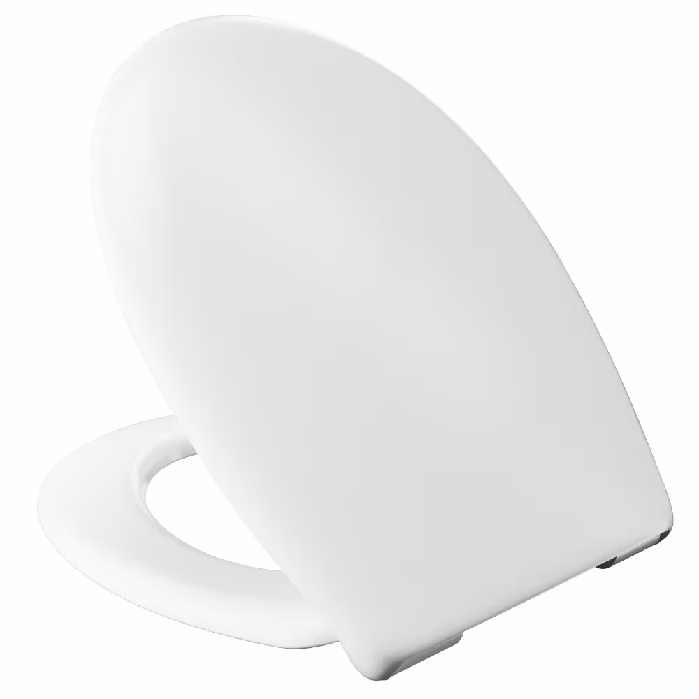 Figuur nr. 11 van het artikel recycling toiletbril R700 eco wit ovaal met softclose-mechanisme uit de productgroep badkamerapparatuur & sanitair van het merk LUVETT