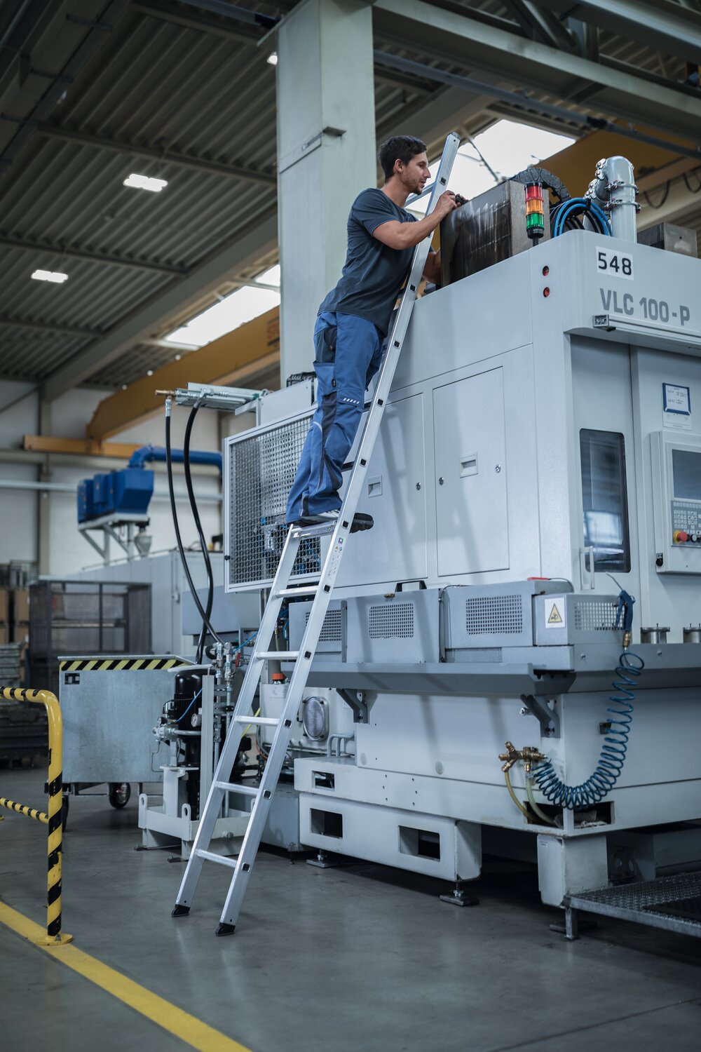 Munk sport enkele ladder zonder spreidstang 6 sporten