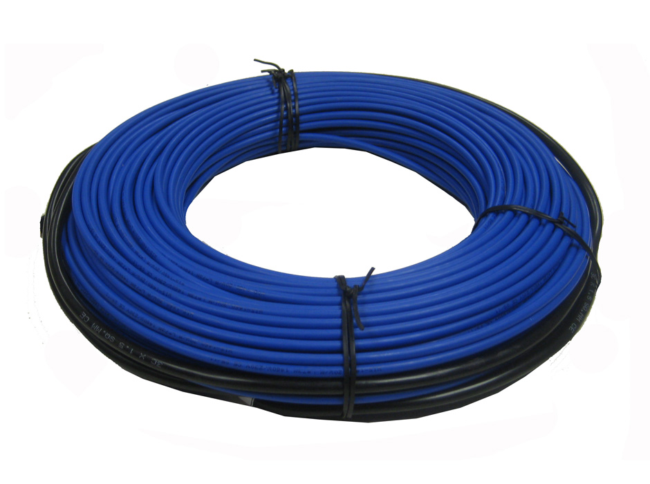 Warmup WIS verwarmingskabel, 103,5 m lang, 2070 W, 20 W/m, voor installatie in betondekvloer, merk Warmup Warmup verwarmingsgeleider 20W/m voor installatie in betonvloer voor buitengebruik uit de WarmUp vloerverwarmingscategorie met artikelnummer WIS2070