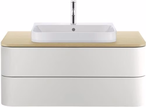 Duravit C.1 monoknop wastafelmengkraan M zonder bedieningshendel, chroom Hansgrohe