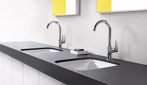 Detailbild 3982951 Hansgrohe LOGIS 210 monoknop wastafelmengkraan met draaibare uitloop Ø 15 mm en G 1 1/4 inch Baduitloop chroom