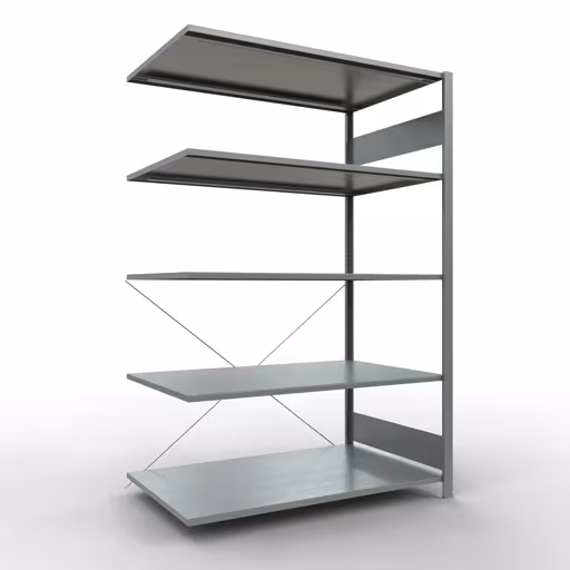 Insteeksysteem opzetplank 2000x1300x800 mm, type 150 kg, verzinkt van Schulte Lagertechnik Insteeksysteem opzetplank 2000x1300x800 mm, type 150 kg, verzinkt, opzetplank, art.nr. 12785-130