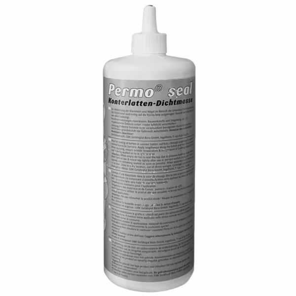 Permo Seal nagelafdichtingsmateriaal tenglatafdichtmiddel voor de optimale niet-/spijkerafdichting, ondervloeren en dampschermen, art.nr. KU0129-01