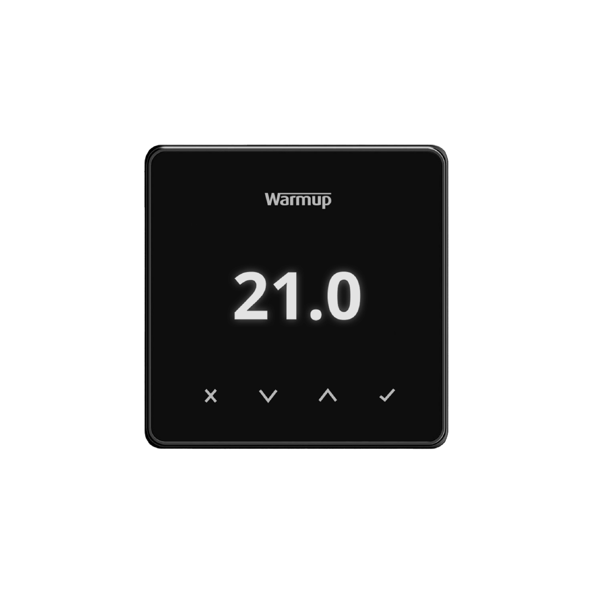 Warmup Smart Element WLAN thermostaat zwart inclusief vloersensor