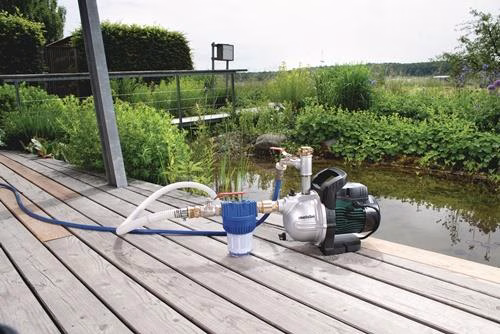 Gartenpumpe P 3300 Gewinde 3300 l/h 45m 4,5bar 900W Grauguss 25,4mm (1Zoll) Innengewinde METABO