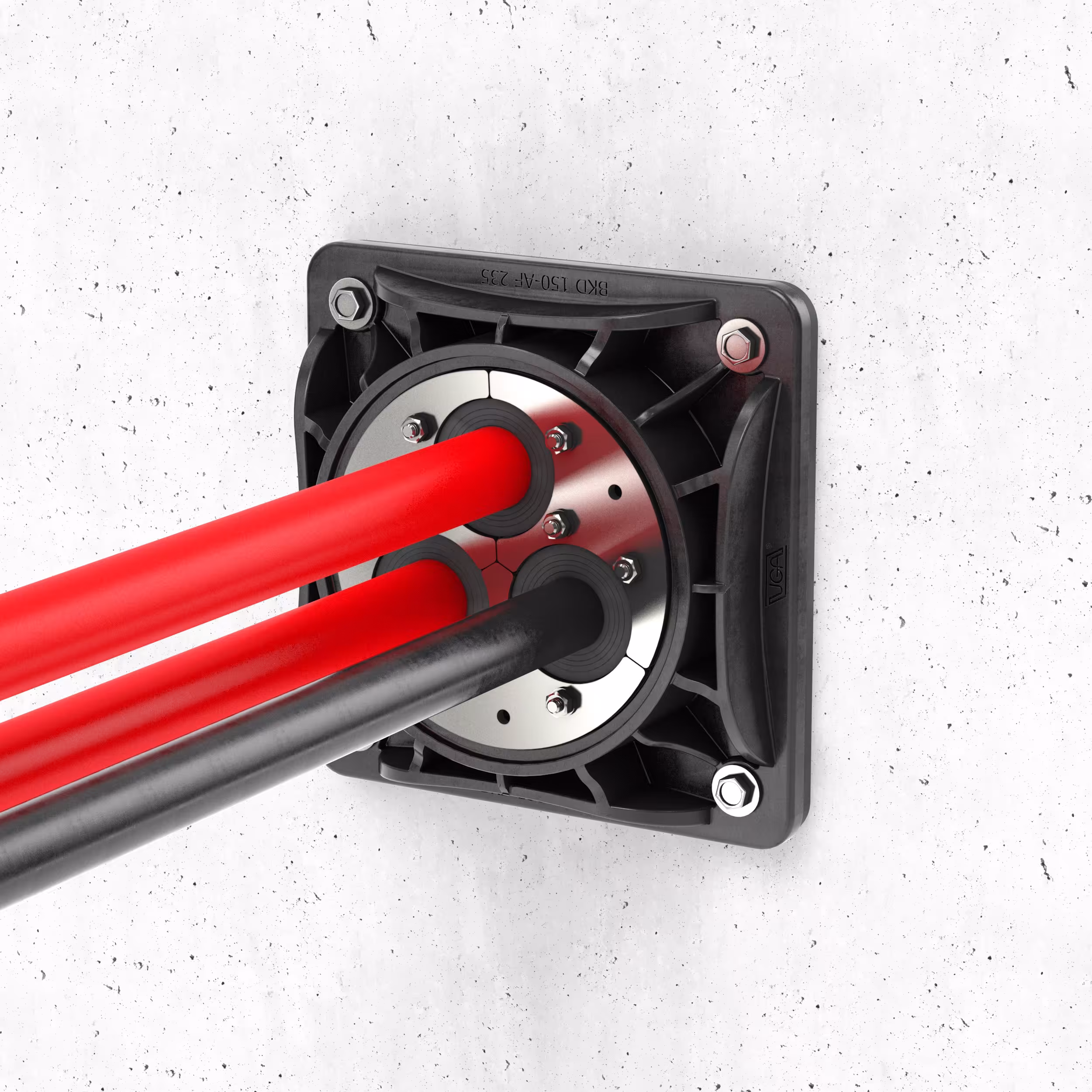 UGA montageflens KD150-AF-200/BE-VZ met GTIN 4251582401068 UGA montageflens KD150-AF-200/BE-VZ van UGA System-Technik met artikelnr. 423115020010