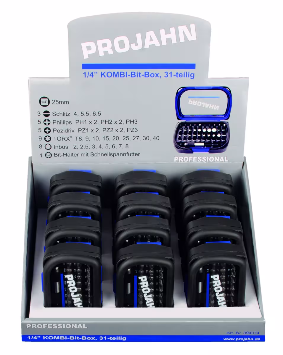 COMBI bitbox 6.3 van PROJAHN COMBI bitbox 6.3, bits & bithouder
