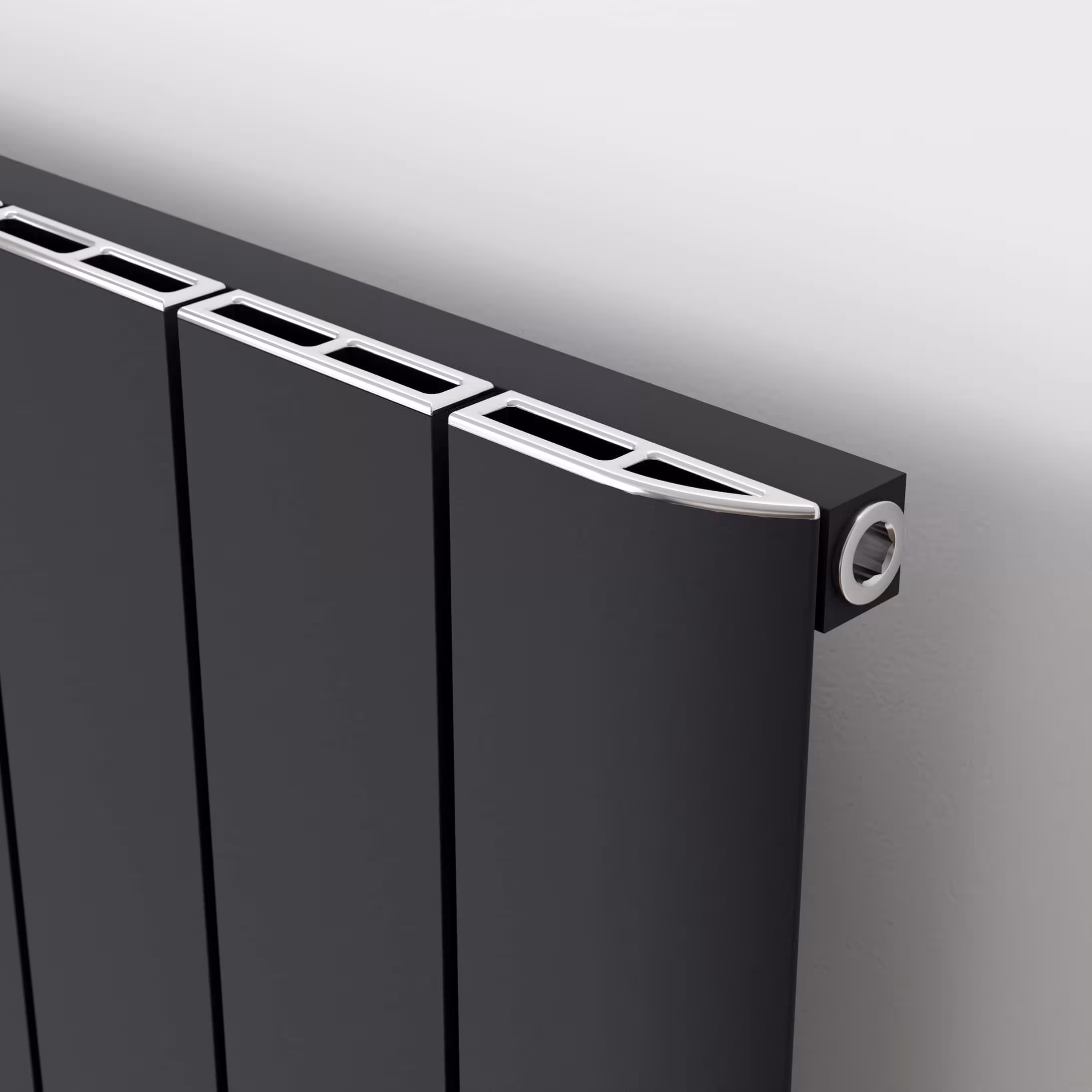 Aluminium radiator Trigo 1800 mm x 565 mm 1151 watt middenaansluiting antraciet structuur van het merk Ximax uit de categorie radiator