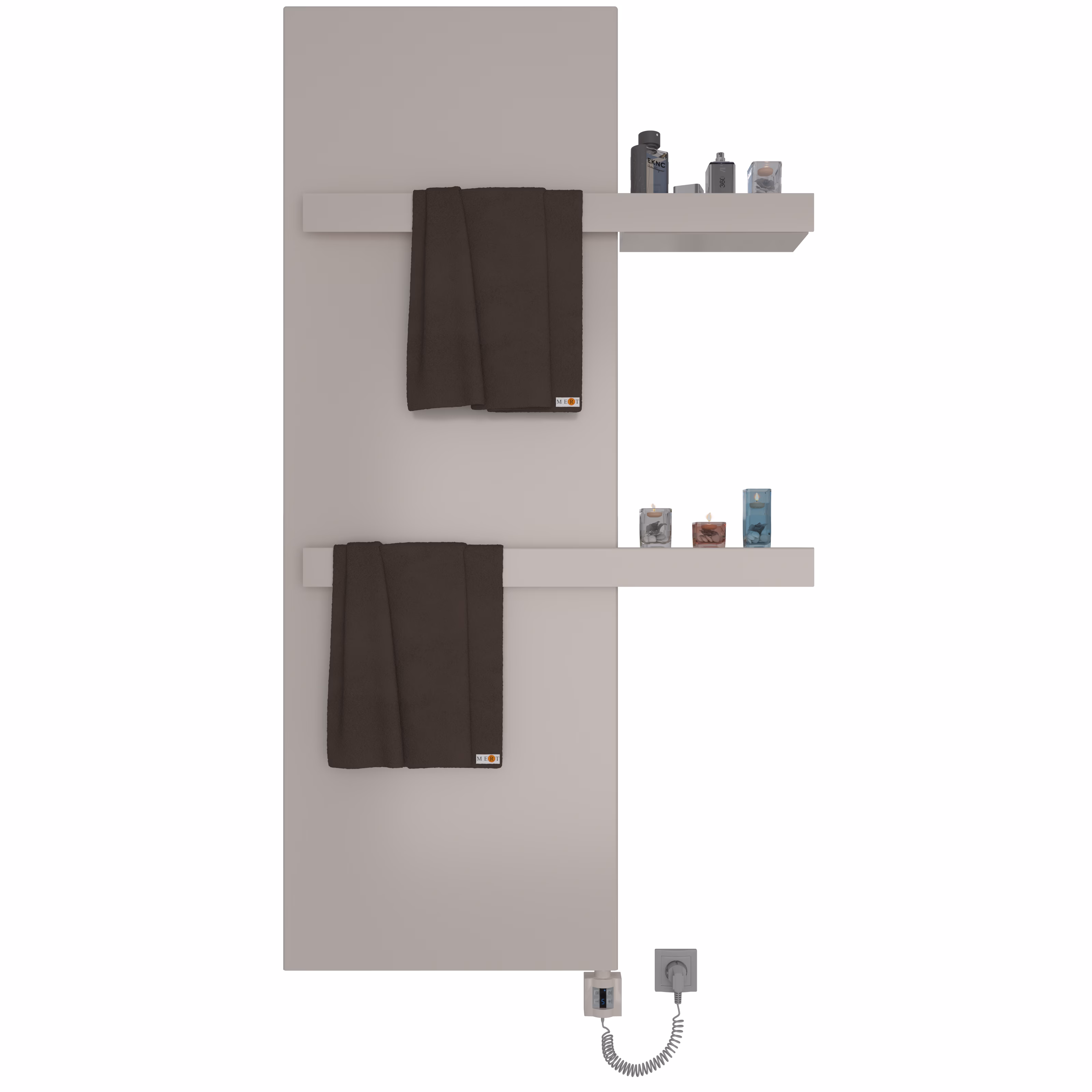 Ohne Text 7878251931769360062 MERT Design Afdekking - Afdekking voor oude badkamerradiatoren van 500x1200 mm, wit