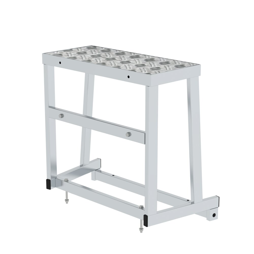 Munk modulaire werkplatformuitbreidingsmodule 2, 3e trap van Günzburger Steigtechnik Munk modulair werkplatform uit de categorie platformtrappen, artikelnummer 050412