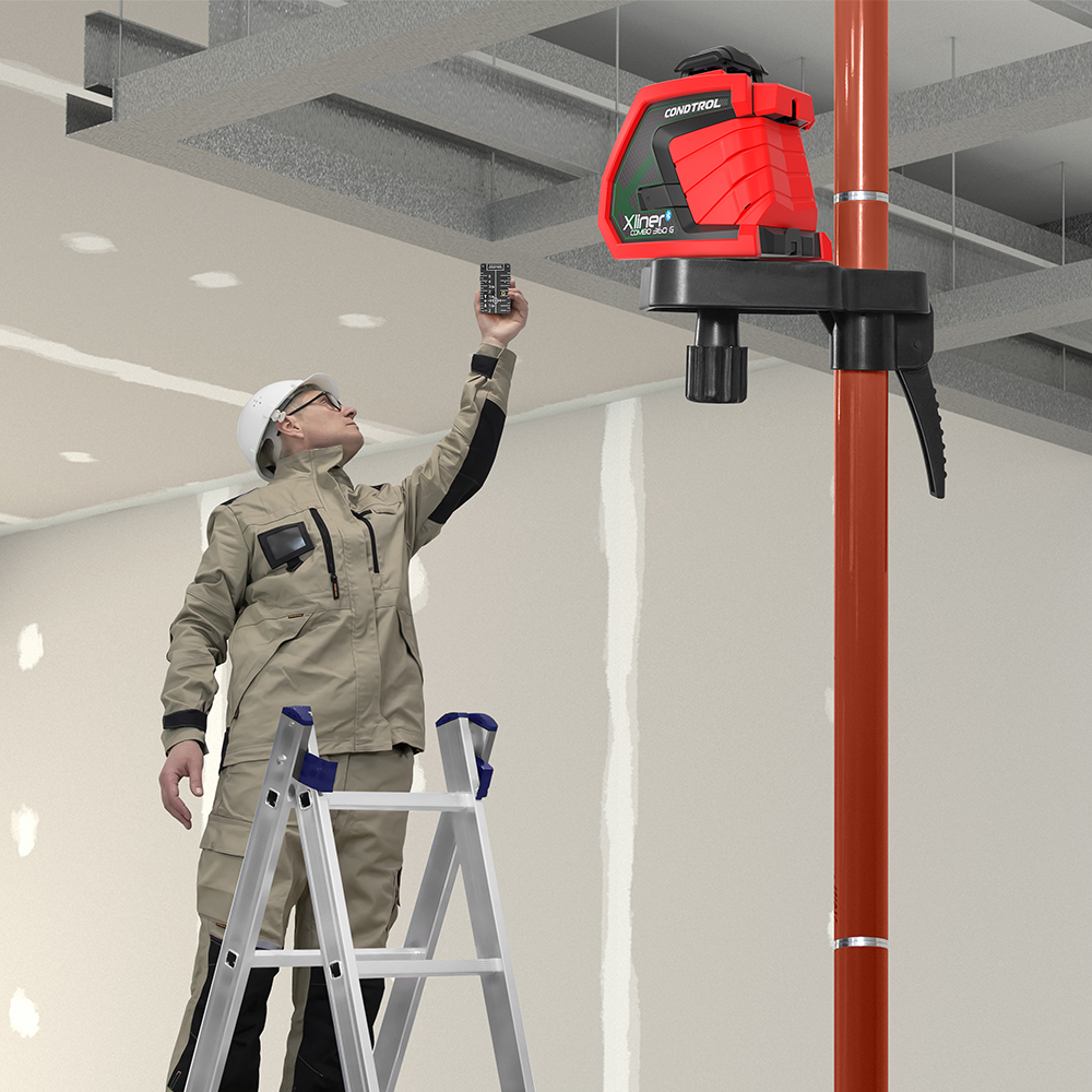 Ohne Text 847651 Kruislijnlaser + puntlaser Xliner Combo 360G