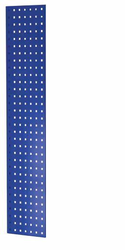 Andere weergave van het artikel geperforeerde plaat zijpaneel, 90 x 1250 x 300 mm (H x D), RAL 5010 gentiaanblauw uit de categorie steeksysteem