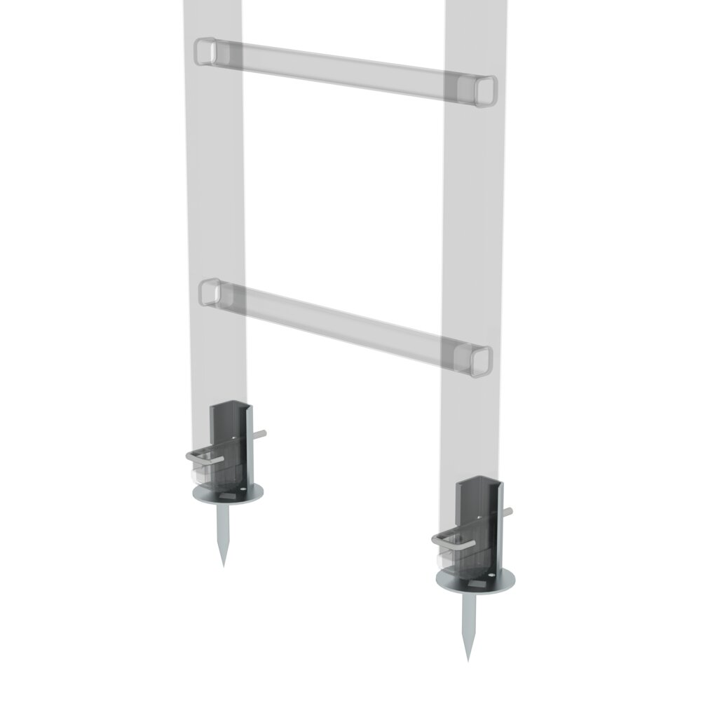 Produktbild (Abb. Ähnlich) 2178286 Munk grondspikes voor ladders gebouwd tot 2004 of ladders zonder nivello ladderschoen