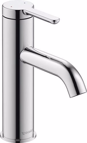Duravit C.1 monoknop wastafelmengkraan M zonder bedieningshendel, chroom Hansgrohe