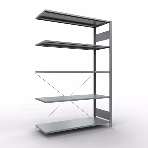 Insteeksysteem opzetplank 2000x1300x500 mm, type 150 kg, verzinkt van Schulte Lagertechnik Insteeksysteem opzetplank 2000x1300x500 mm, type 150 kg, verzinkt, opzetplank, art.nr. 12755-130