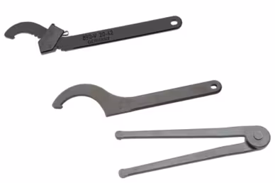 Haaksleutel en DIN-sleutel Haaksleutel en DIN-sleutel