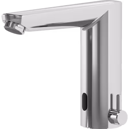 Tec 150 elektronische wastafelmengkraan voor aansluiting op koud en warm water, van Rada Rada Tec 150 elektronische wastafelmengkraan voor aansluiting op koud en warm water, wastafelkranen, art.nr. 1483718