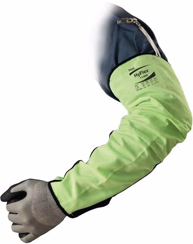 HyFlex® 11-200 475mm signaalgele armbeschermers uit de categorie beschermende pakken en overschoenen met artikelnummer 4000371427