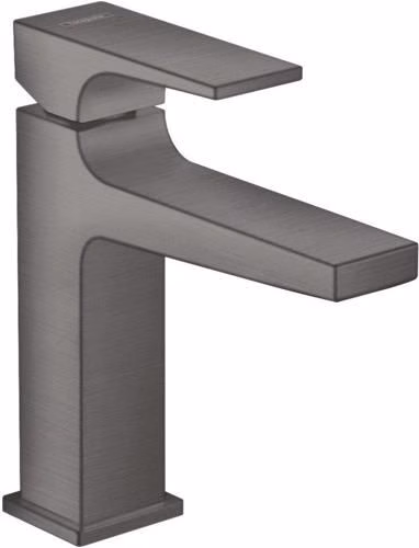 Eengreeps wastafelkraan met hendel en push-open afvoer van HANSGROHE, uit de categorie wastafelkranen