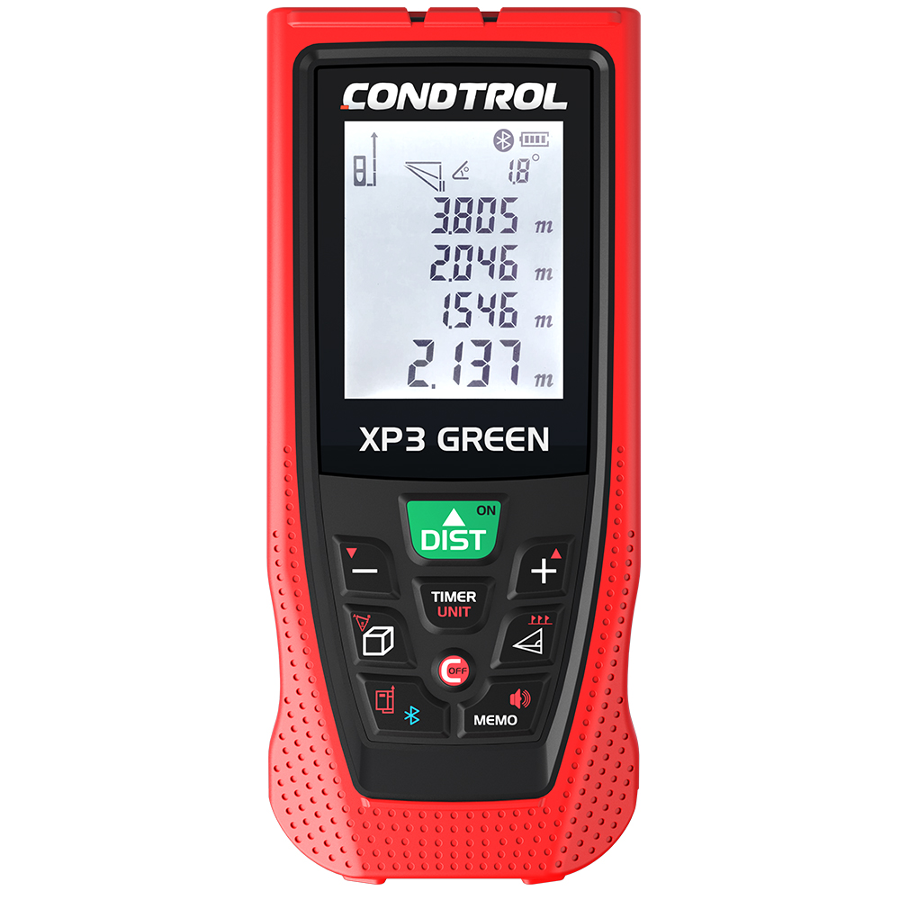 Control XP3 groene laser afstandsmeter XP3 Groene laser afstandsmeter uit de categorie laser afstandmeters met artikelnummer 1-4-084
