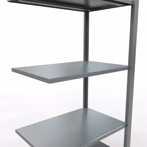 Productafbeelding nr. 12 van het artikel aanbouwrekken, legbord, insteeksysteem MULTIplus150, 2000 x 750 x 500 mm, 5 legborden, verzinkt uit het assortiment insteeksysteem van Schulte Lagertechnik