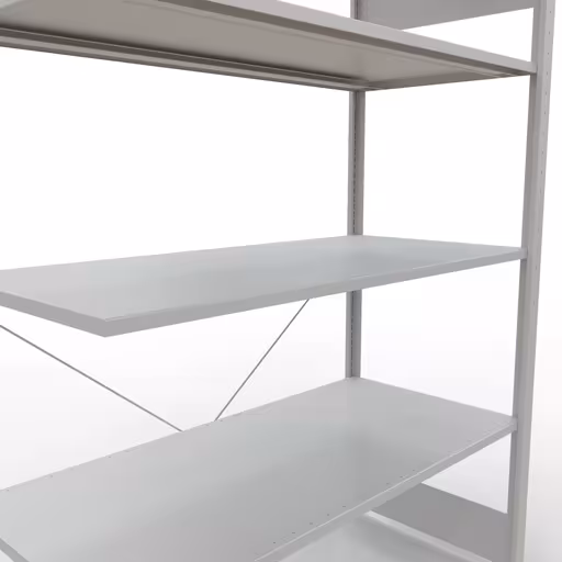 Insteeksysteem aanbouwplank 2000x1300x600 mm, type 150 kg, lichtgrijs van Schulte Lagertechnik uit de categorie insteeksysteem