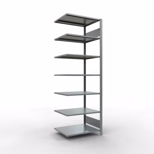 Afbeelding nr. 13 van het artikel, kantoorrekken, insteeksysteem MULTIplus150, 2300 x 750 x 600 mm, 7 planken, verzinkt, zonder middenaanslag uit de productgroep kantoorrekken van Schulte Lagertechnik