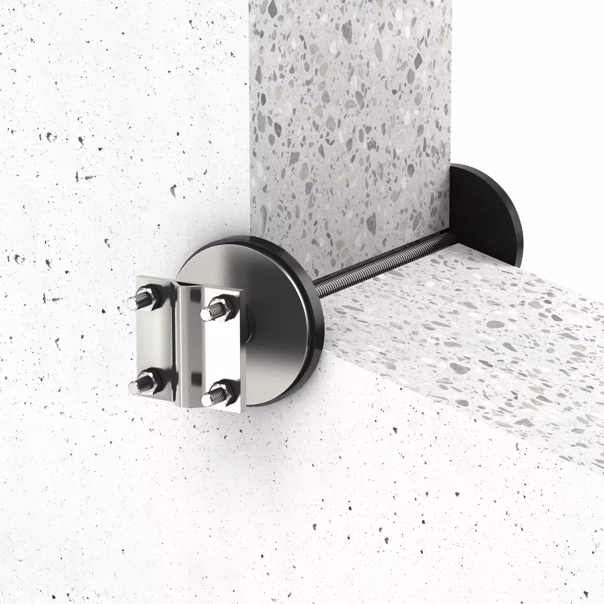 Productgroep Achteraf aarden met Cross-Clamp UGA-systeemtechnologie UGA nabus-aarding met kruisklem GE-ND/250/V4A/(M12) van het merk UGA System-Technik uit de categorie muurdoorvoeren