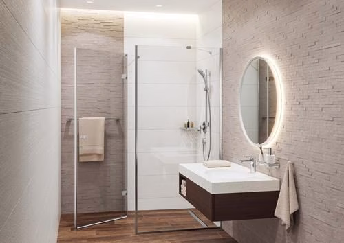 Hansgrohe ééngreeps wastafelmengkraan VERNIS Blend 100 met 1 1/4 inch Baduitloop chroom