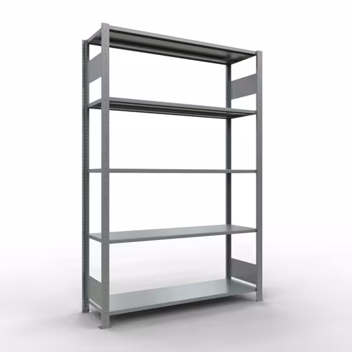 Productafbeelding nr. 15 van het artikel basisrek, legbord, insteeksysteem MULTIplus150, 2000 x 1300 x 400 mm, 5 legborden, verzinkt uit het insteeksysteem assortiment van Schulte Lagertechnik