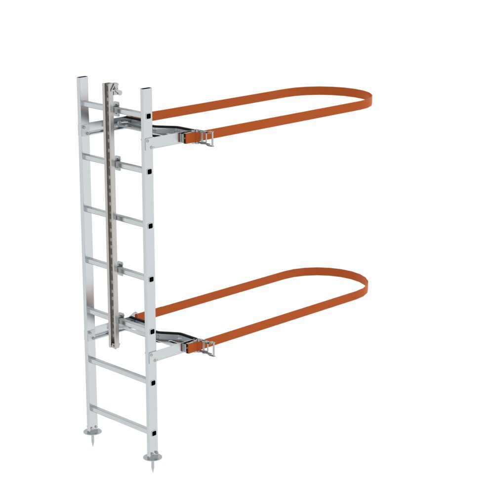 Munk dubbelrail mastladder onderdeel, 7 sporten, uit de categorie Speciale ladders, Professionele producten, met artikelnummer 077435