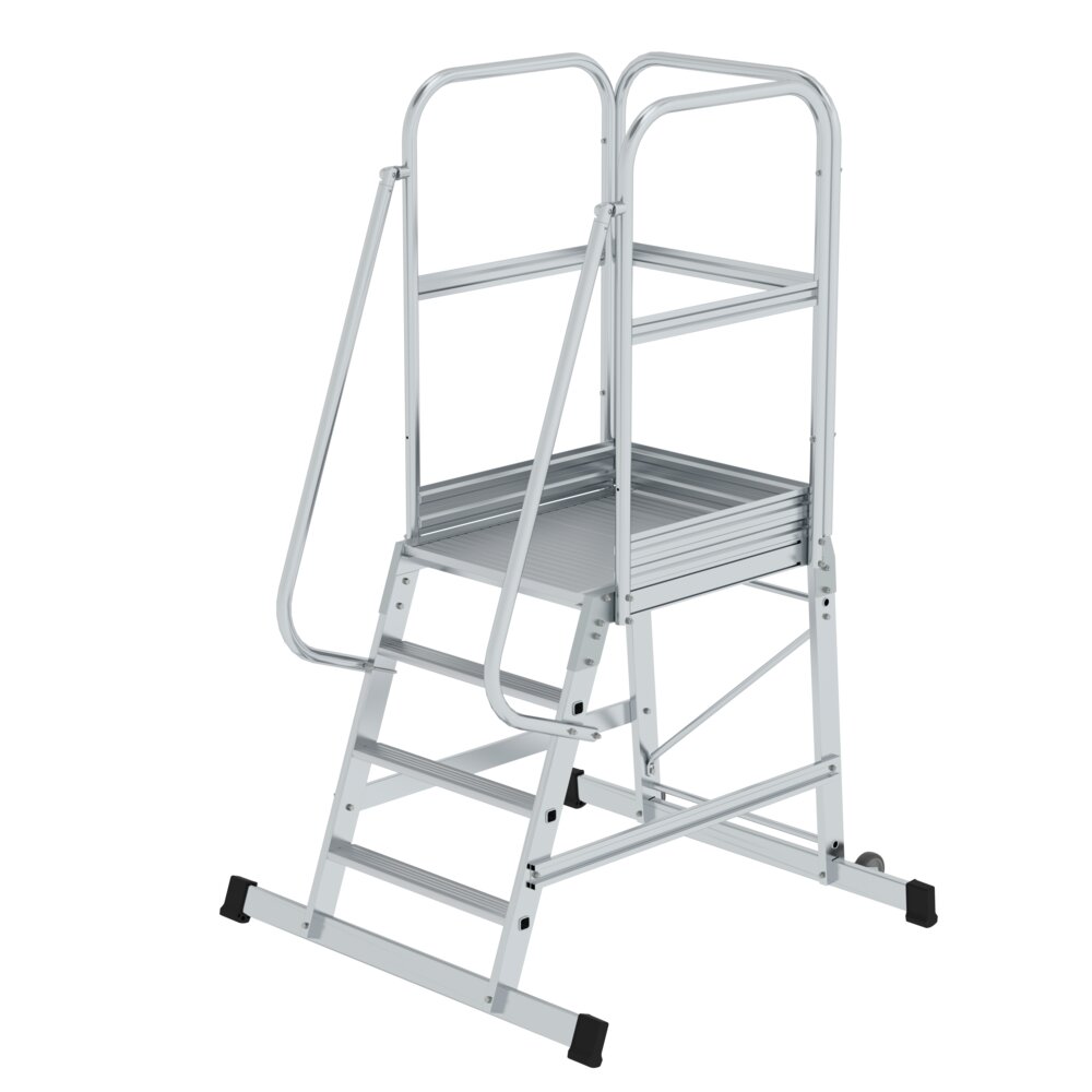 Munk platformladder met wielen uit de categorie platformladders met artikelnummer 303104