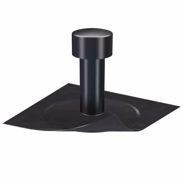 Flavent dakkamerventilator DN DN 75 met hard PVC flens van Klöber Flavent dakruimteventilator, ongeïsoleerde dakdoorgangen, art.nr. KF6000