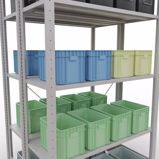 Andere weergave van het artikel Basisplank, dubbele plank, legplank-insteeksysteem MULTIplus150, 2000 x 1000 x (2x400) mm, 2x5 legborden, kruisschoor, RAL 7035 lichtgrijs uit de categorie legborden