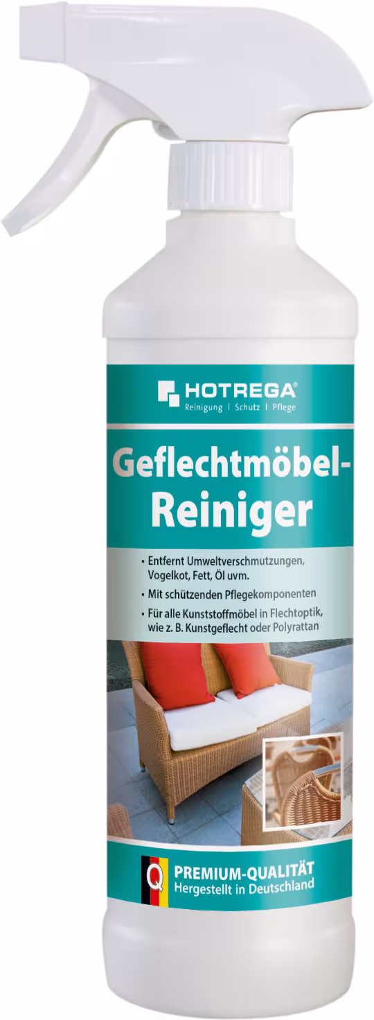 Rieten meubelreiniger 500 ml spuitfles klaar voor gebruik | HOTREGA® van Hotrega Rieten meubelreiniger 500 ml spuitfles klaar voor gebruik | HOTREGA®, tuinreiniger, artikelnr. H130980