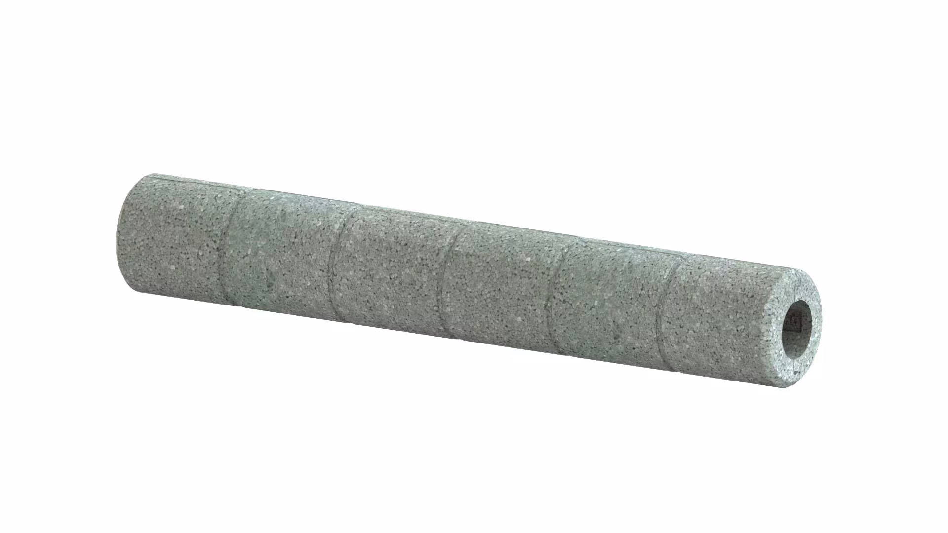 GWK EPP buis zilvergrijs - 50% GEG, fittingisolatie, art.nr. 5302015000