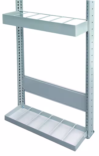 Andere weergave van het artikel Draadstanghouder T = 400 mm, RAL 7035 lichtgrijs Een andere weergave van het artikel draadstanghouder T = 400 mm, RAL 7035 lichtgrijs uit de categorie steeksysteem